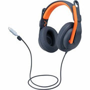 Logitech Zone Learn Wired Headset with Microphone for Learners, Comfortable and Adjustable Fit for Kids, USB C