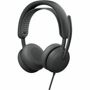 Logitech Zone Wired 2 - Noise-Canceling Headset with Adaptive Hybrid ANC, USB-C with USB-A adapter, Graphite