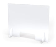 Jonti-Craft® See-Thru Table Divider Shields - 2 Station with Opening - 30" x 8" x 4"