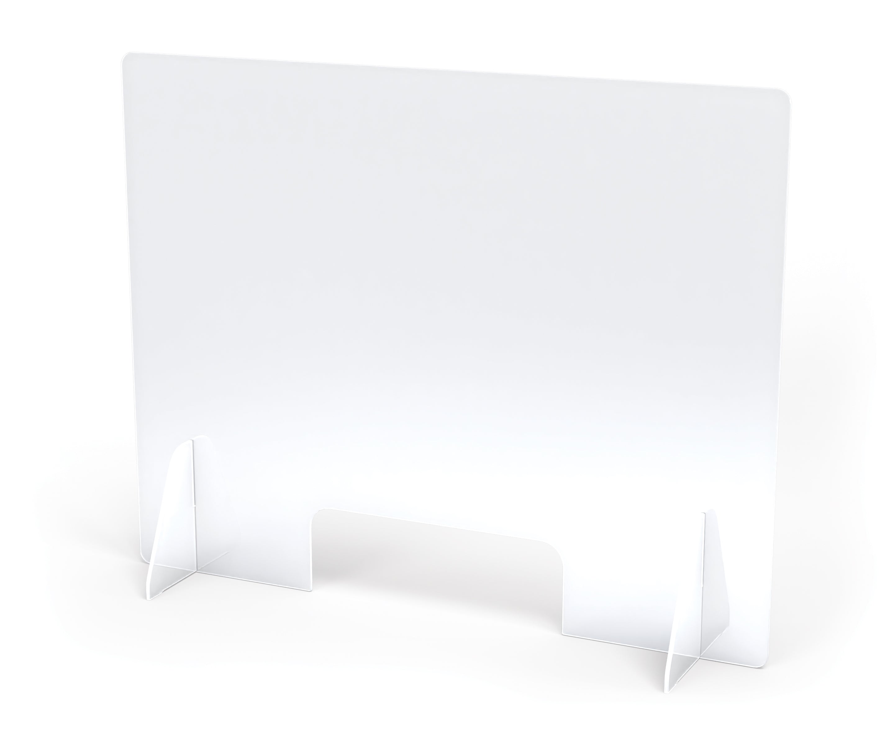 Jonti-Craft® See-Thru Table Divider Shields - 2 Station with Opening - 30" x 8" x 4"