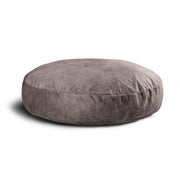 Jaxx 6 Foot Cocoon - 2-in-1 Convertible Bean Bag Bed & Large Bean Bag Chair for Adults - Padded Microvelvet, Pewter