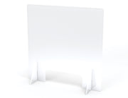 Jonti-Craft® See-Thru Table Divider Shields - 2 Station with Opening - 24" x 8" x 23.5"