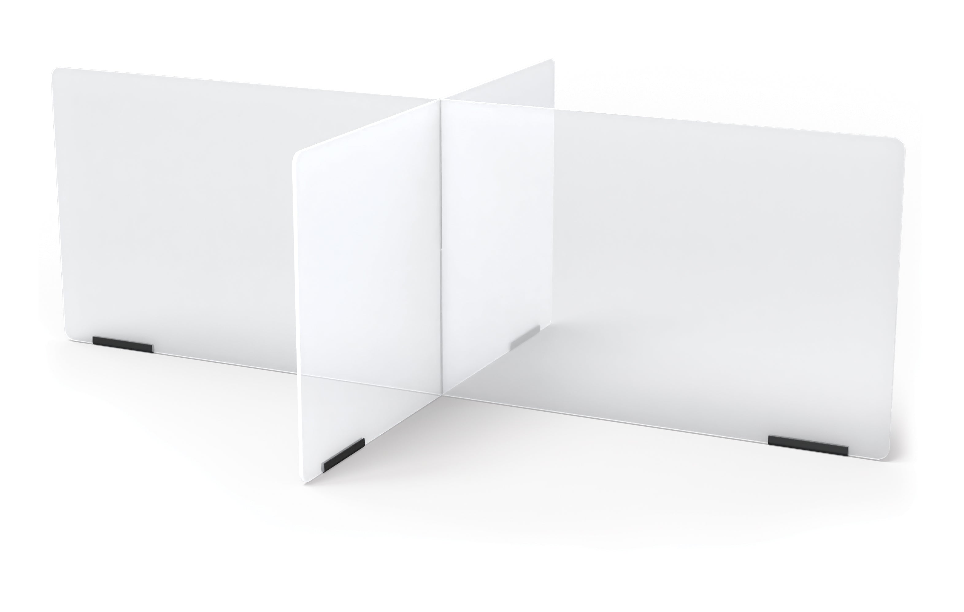 Jonti-Craft® See-Thru Table Divider Shields - 4 Station - 47.5" x 29.5" x 16"