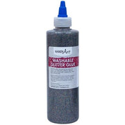 RPC146100 8 Oz Washable Glitter Glue Handy Art, Multi Color