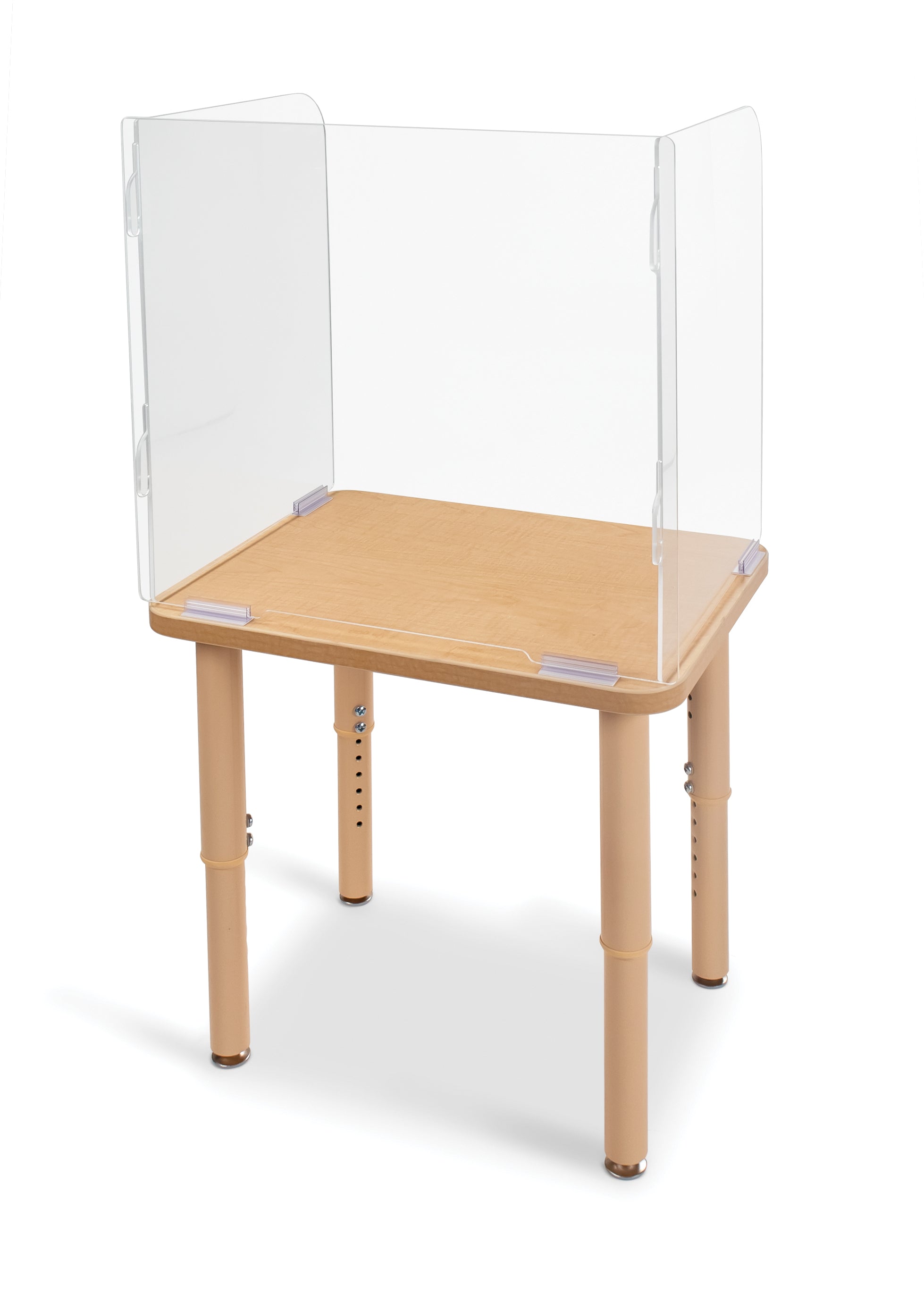 Jonti-Craft® See-Thru Student Desktop Shield - 24" High