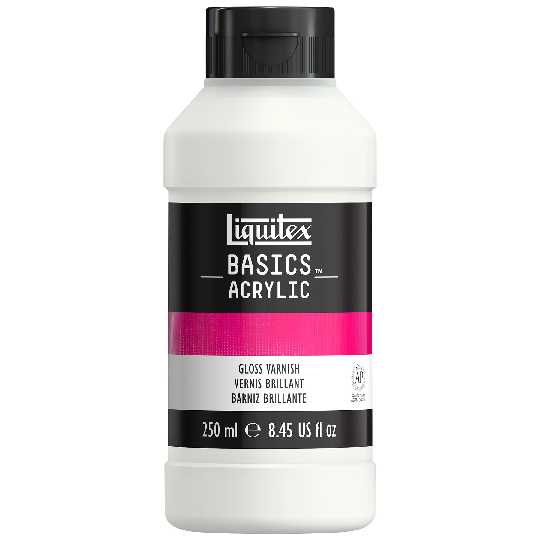 Basics Gloss Varnish - 250ml Bottle