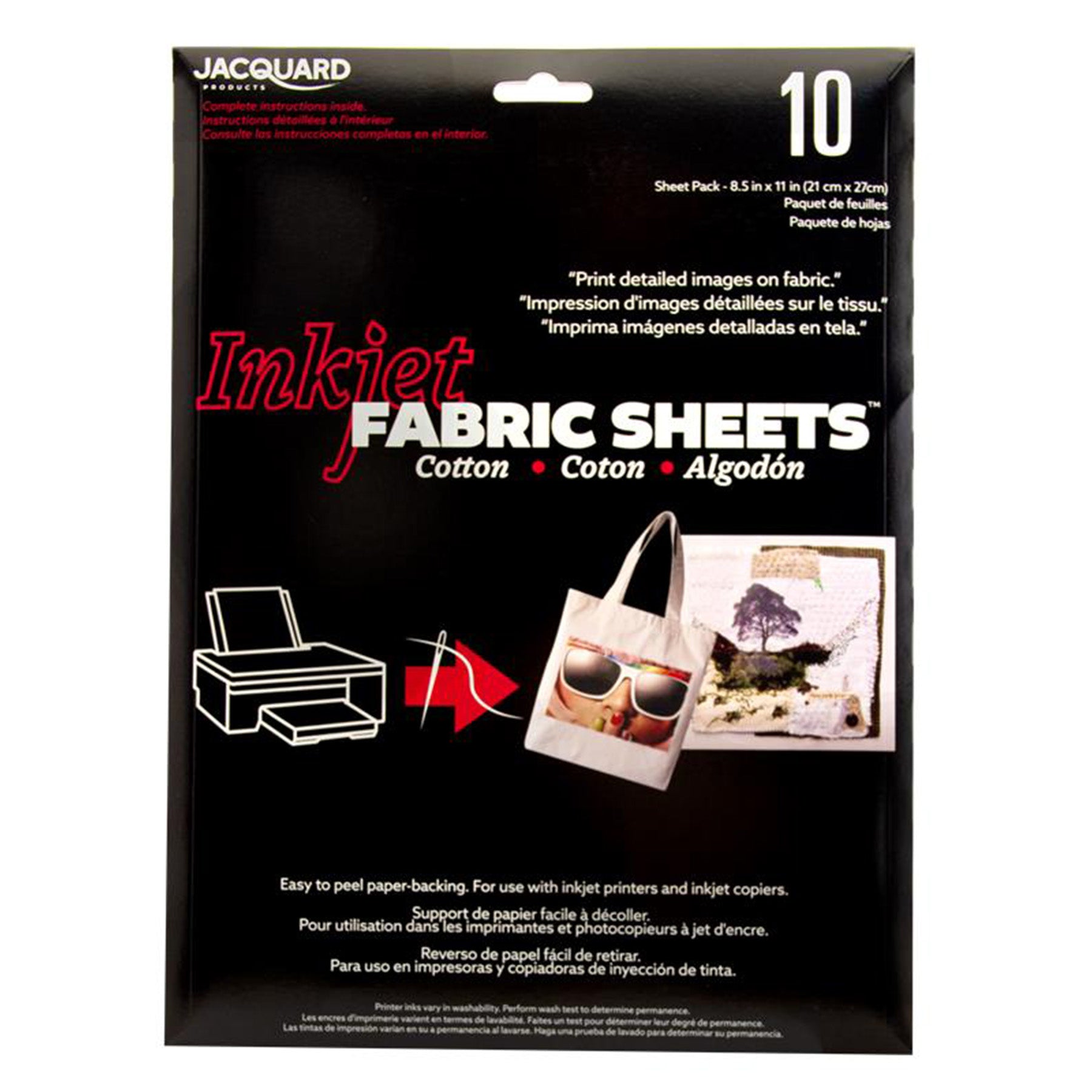 INKJET PRINT ON COTTON 10PK