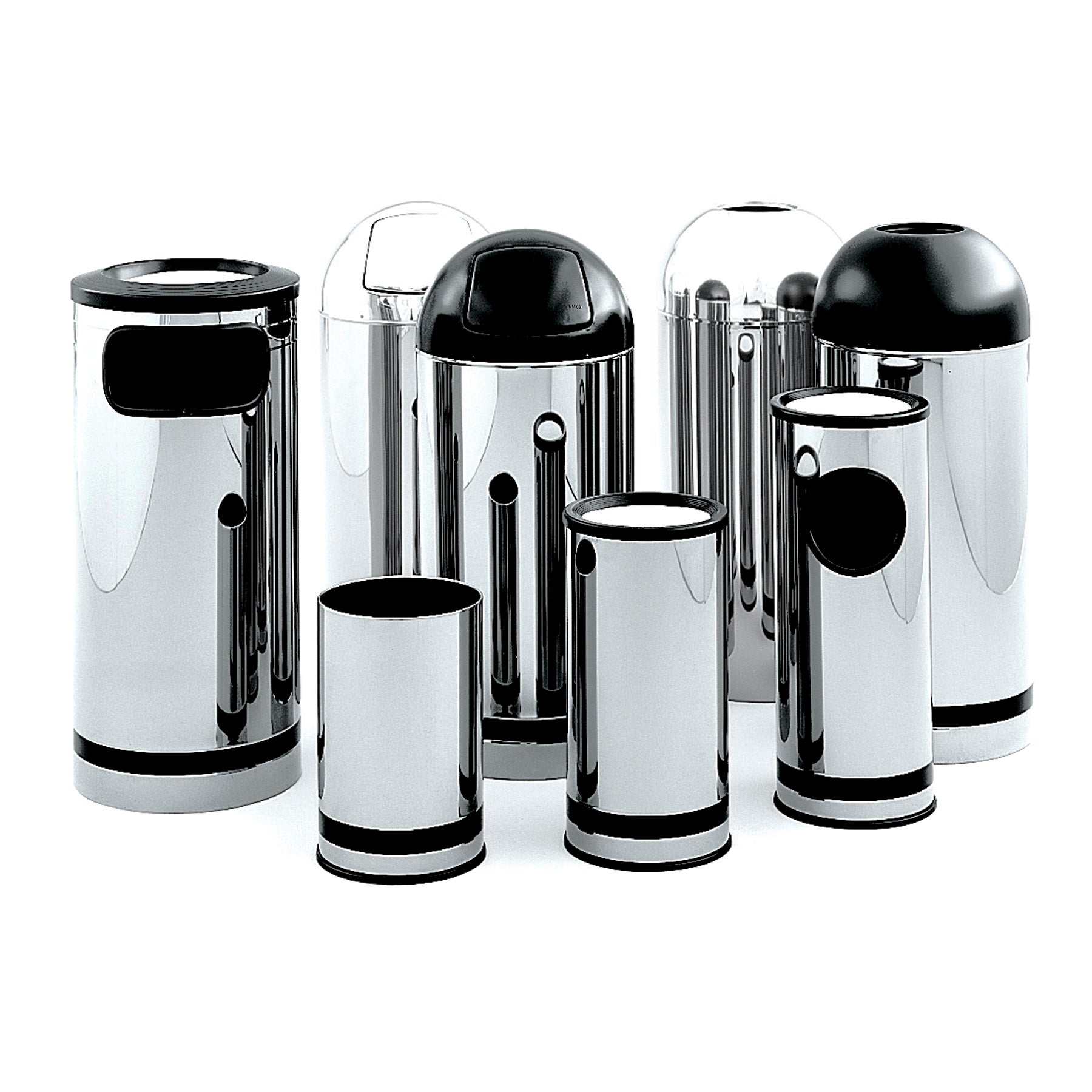 Receptacle S Open 15Gal Chrblk