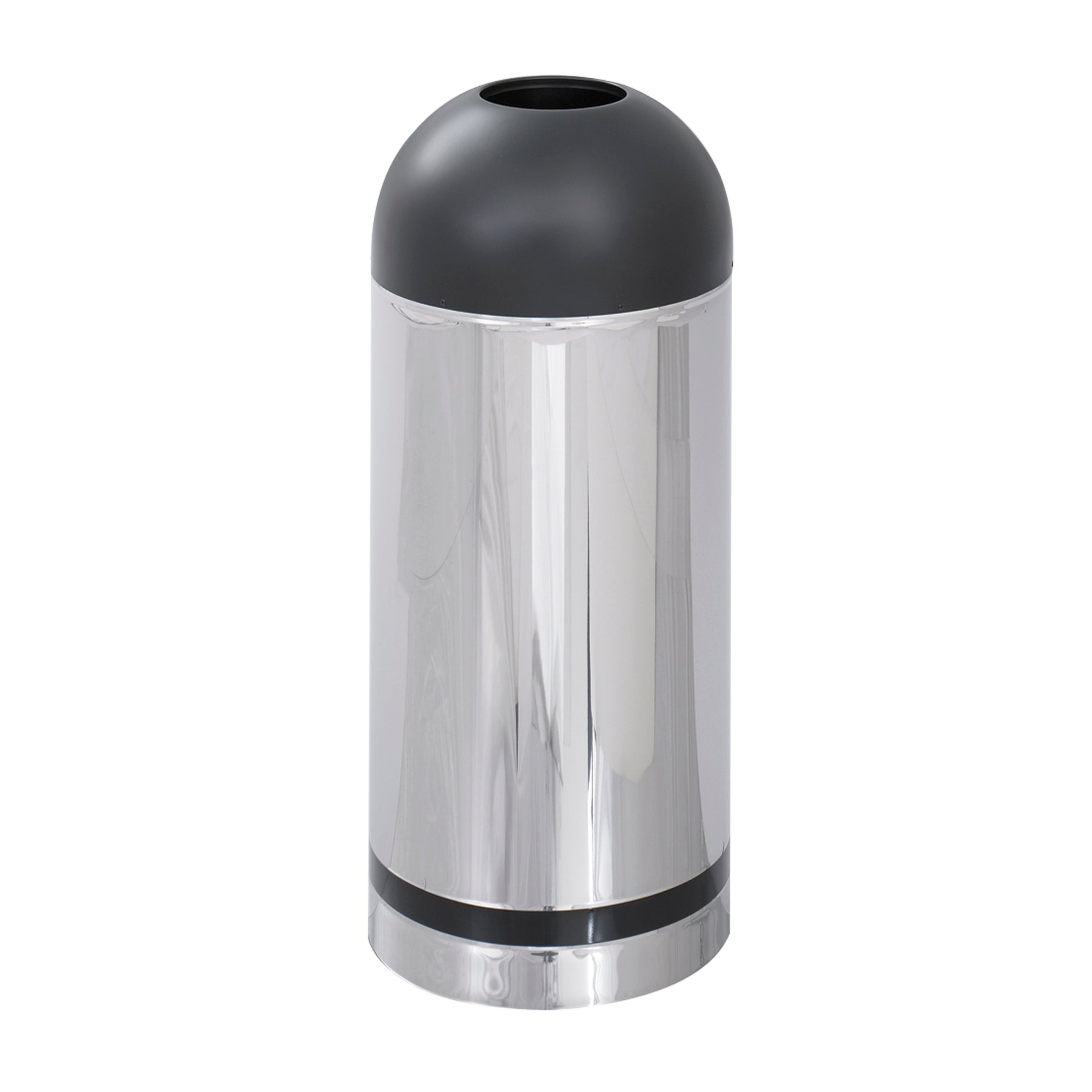 Receptacle S Open 15Gal Chrblk