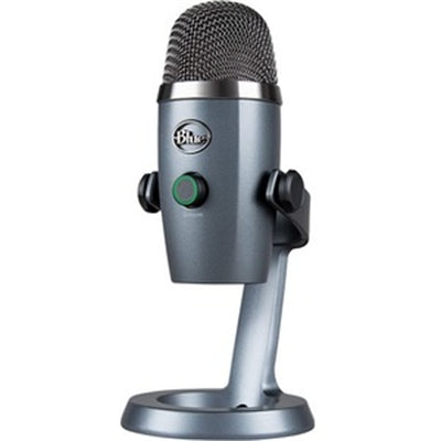 Logitech Yeti Nano Wired Condenser Microphone for Podcasting, Conferencing - Black