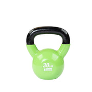 Vinyl Coated Kettlebell, 30Lb Light Green