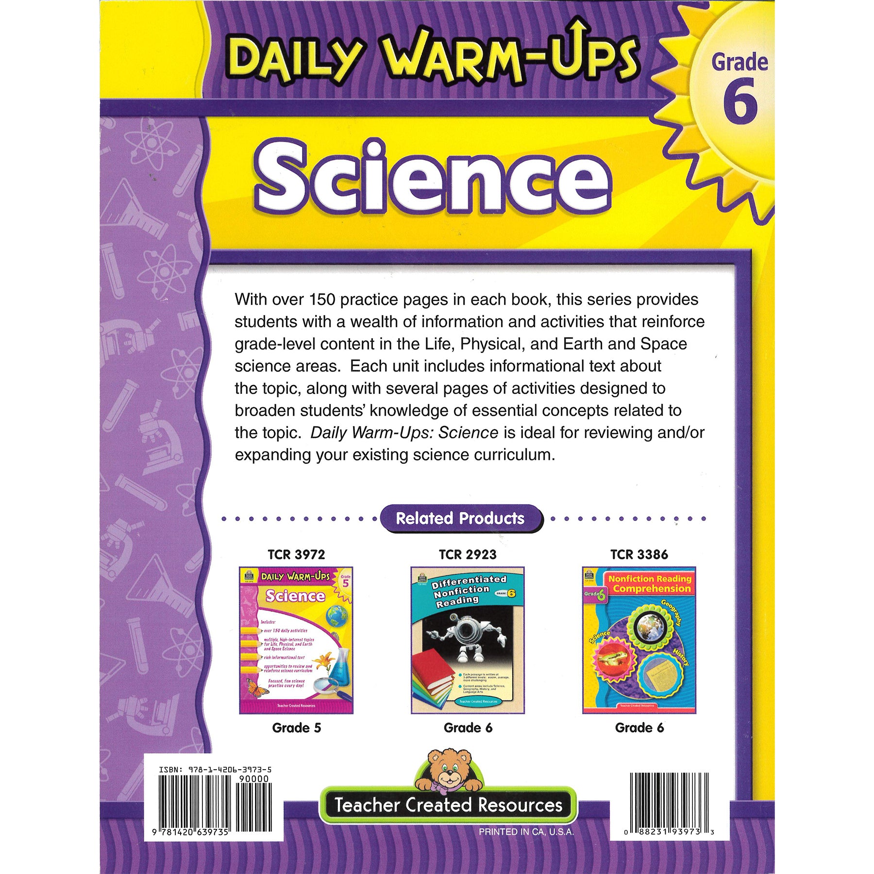 Daily Warm-Ups: Science (Gr. 6)