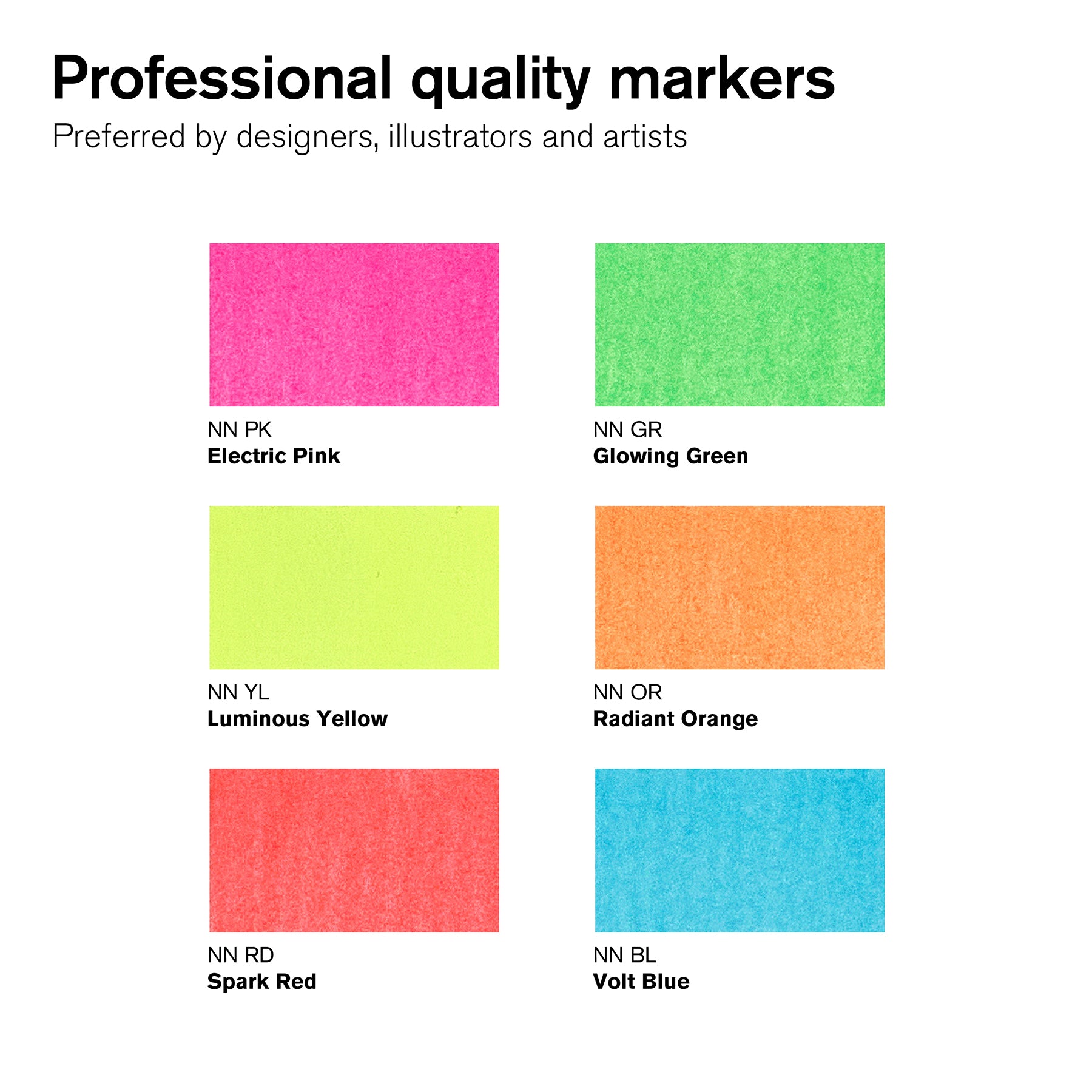 WN ProMarker Neon 6 Set