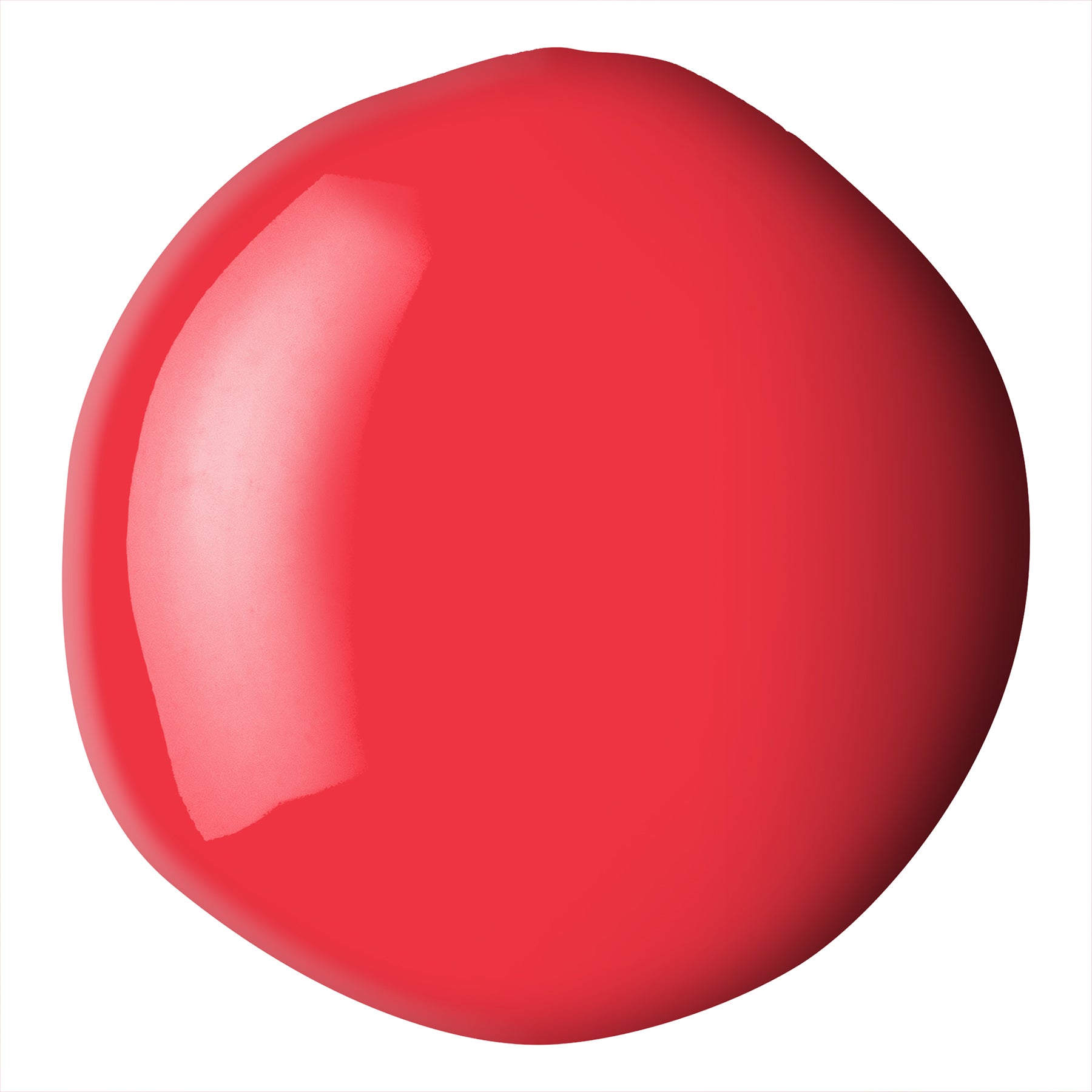 LQ BASICS Acrylic Fluid 118ml Bottle -  Cadmium Red Medium Hue