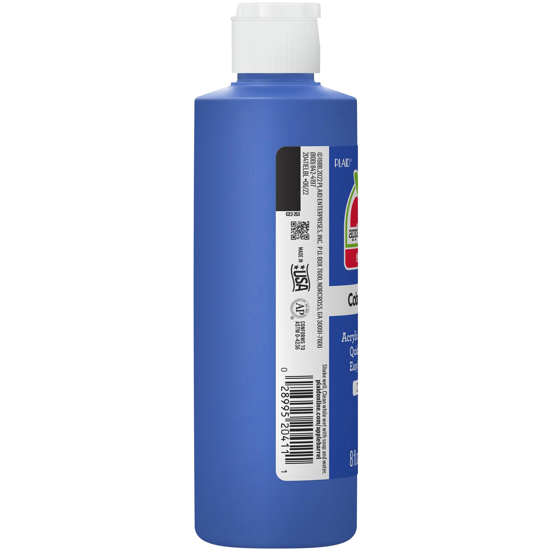 Acrylic Paint Matte, 8oz., Cobalt Hue