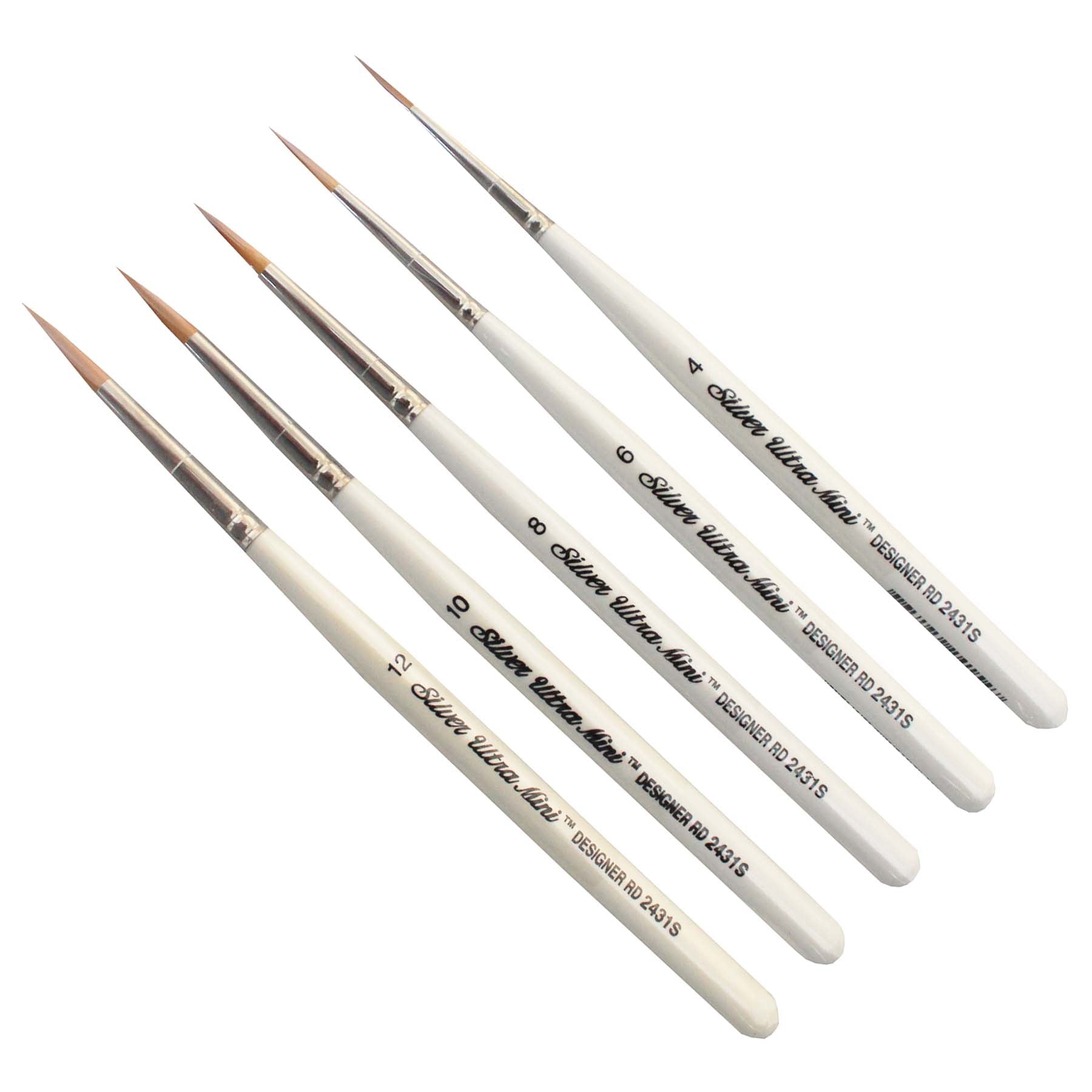 Ultra Mini Designer Rounds, 7 Brushes