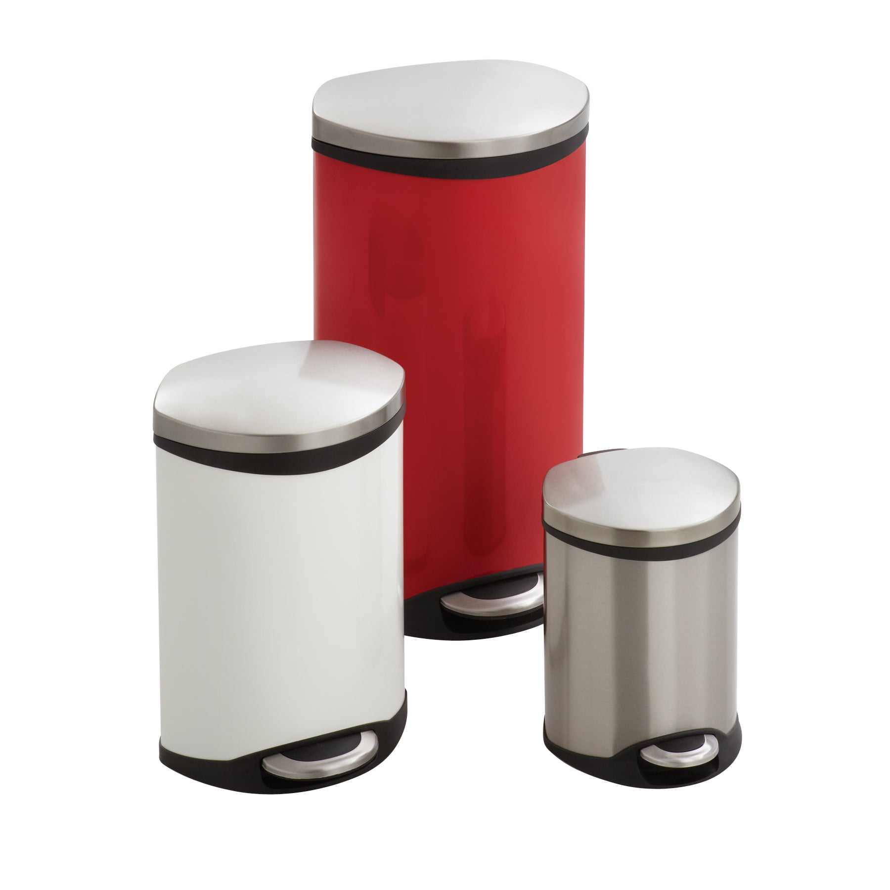 Receptacle Red Step On