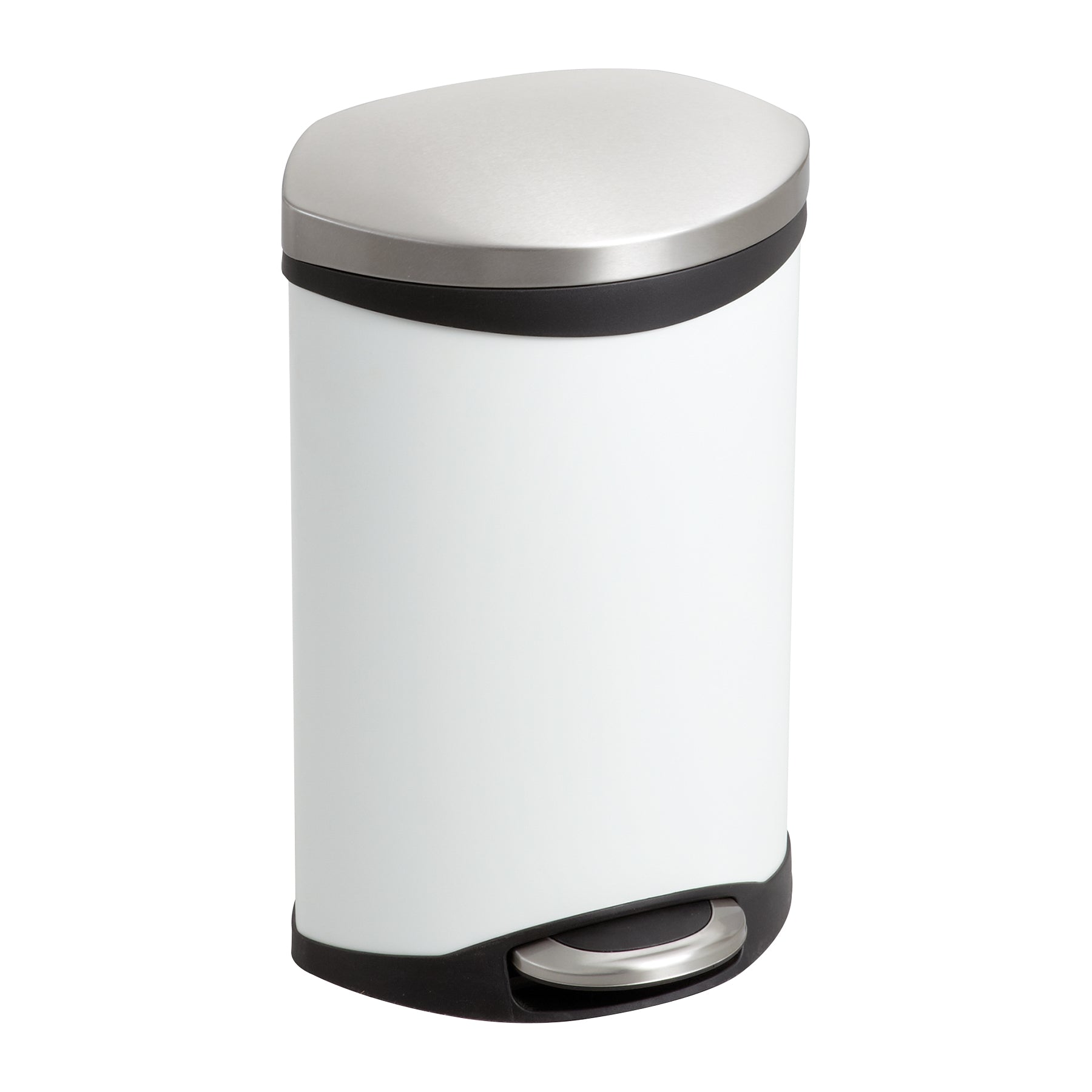 Receptacle Wht Step On