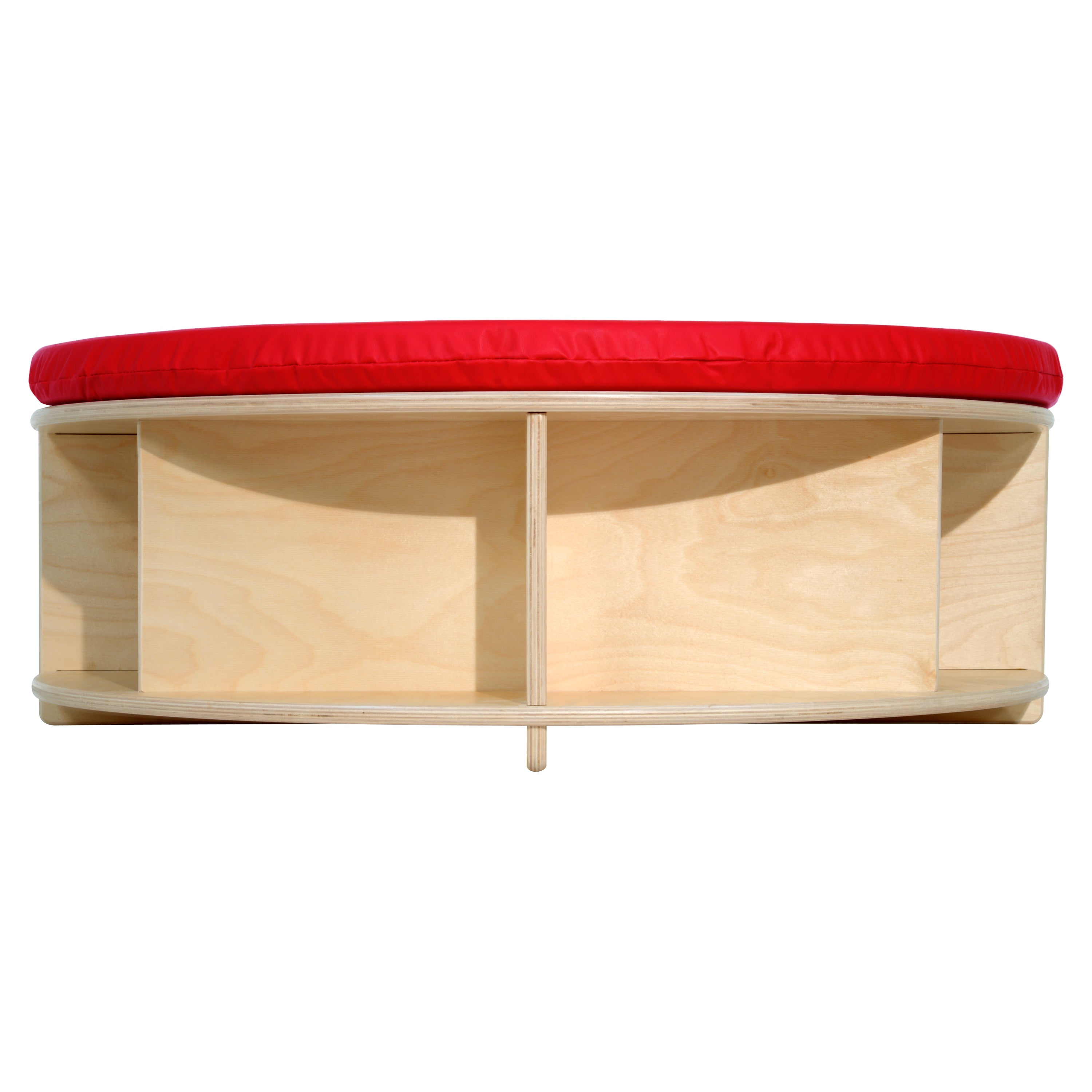 Read-A-Round Half Moon Bench with Trays