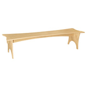 Scalloped Straight Bench 48"W x 12"H
