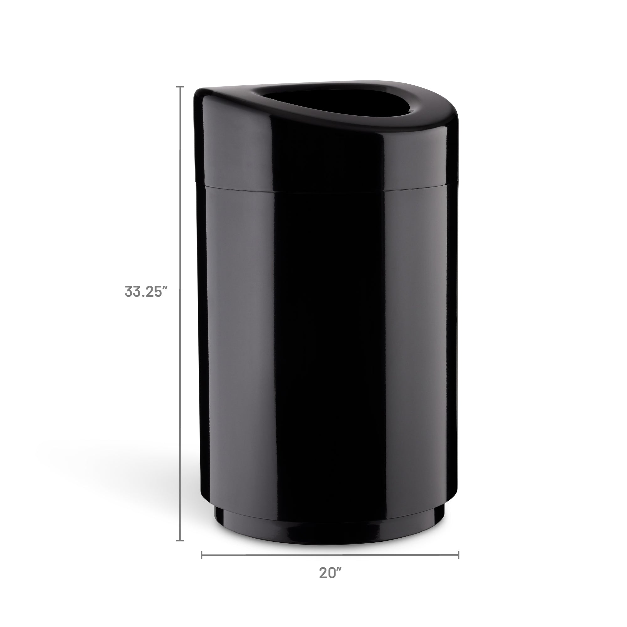 Lg Oval Mouth Recept 9920 Blk
