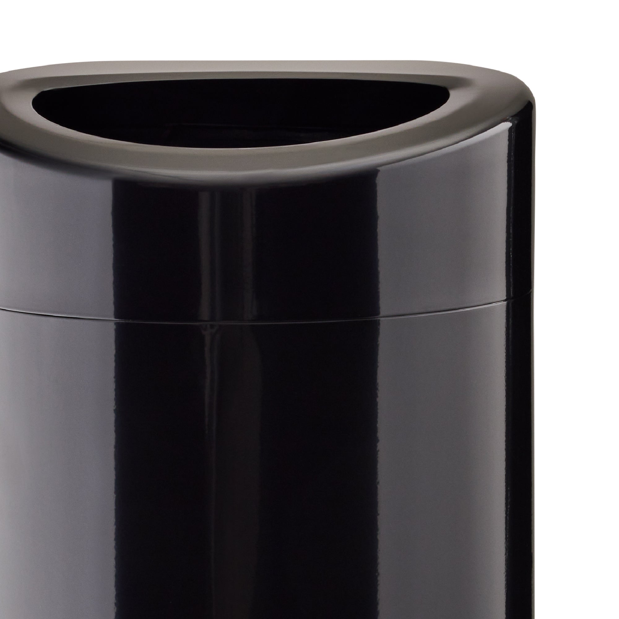 Med Oval Mouth Recept Blk