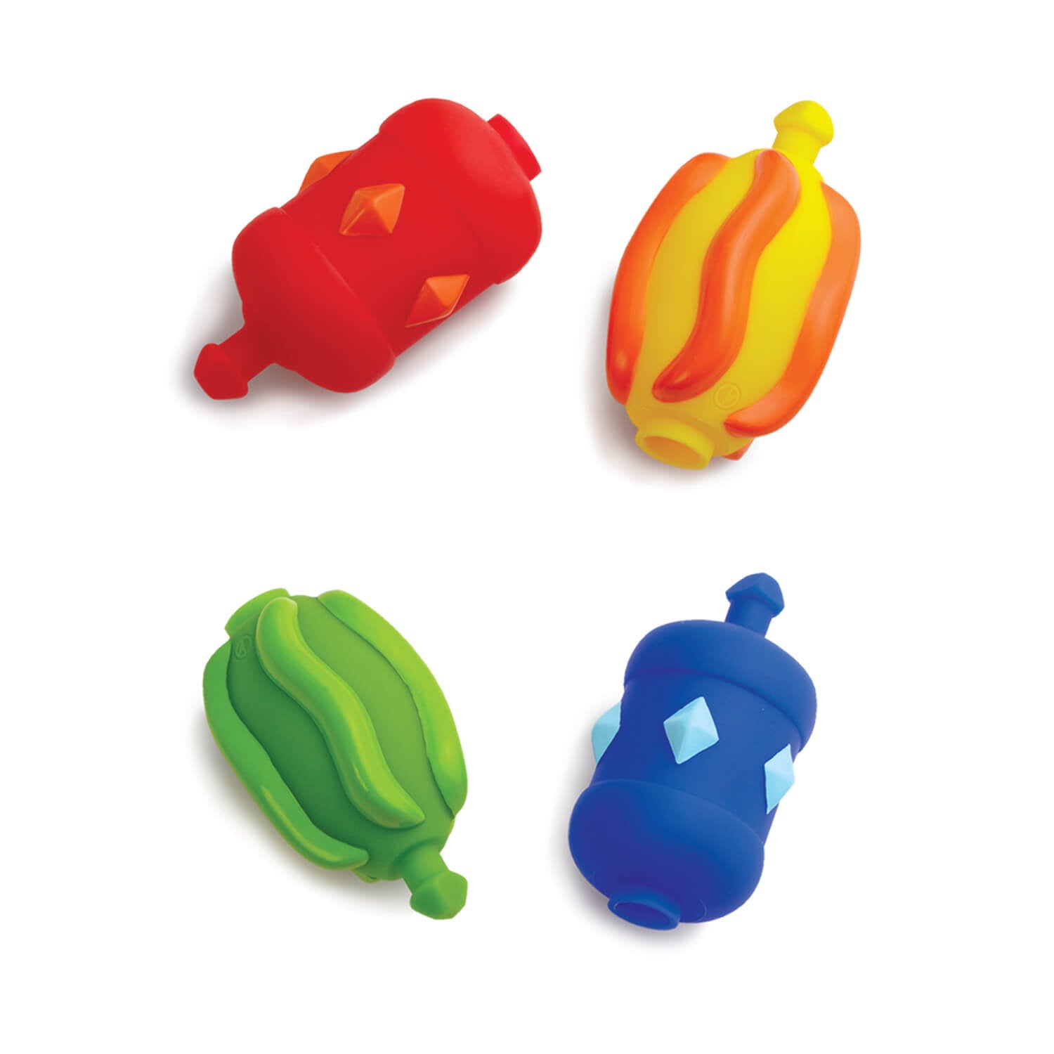 Sensory Snap Beads Set of 12 pcs- Bright and Fun Linking Toys for Babies and Toddlers, Sensory Engagement