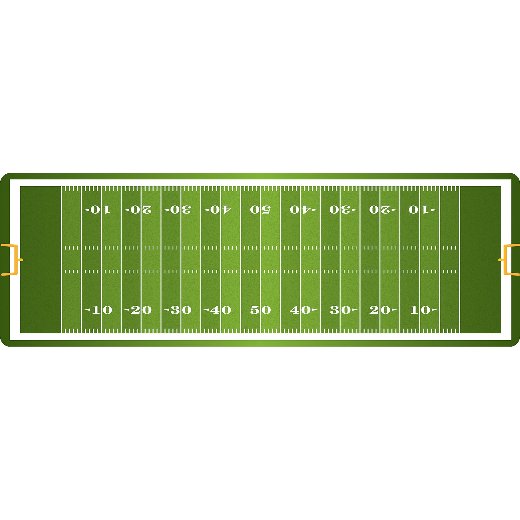 The Original Fun Mat™, Mat Runner, 15.5" x 47", Football Field