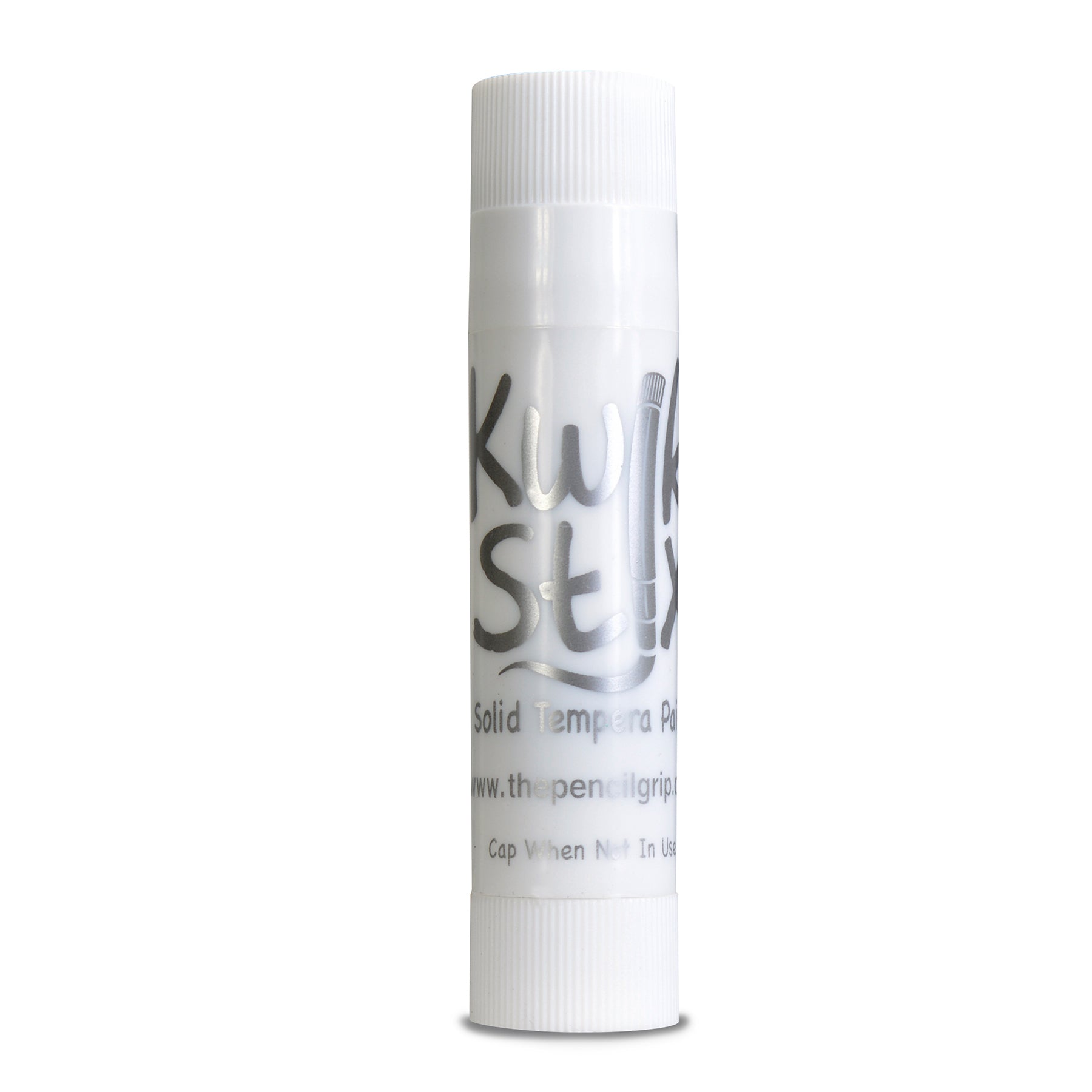 Solid Tempera Paint Sticks, Single Color Pack, White, Pack of 12