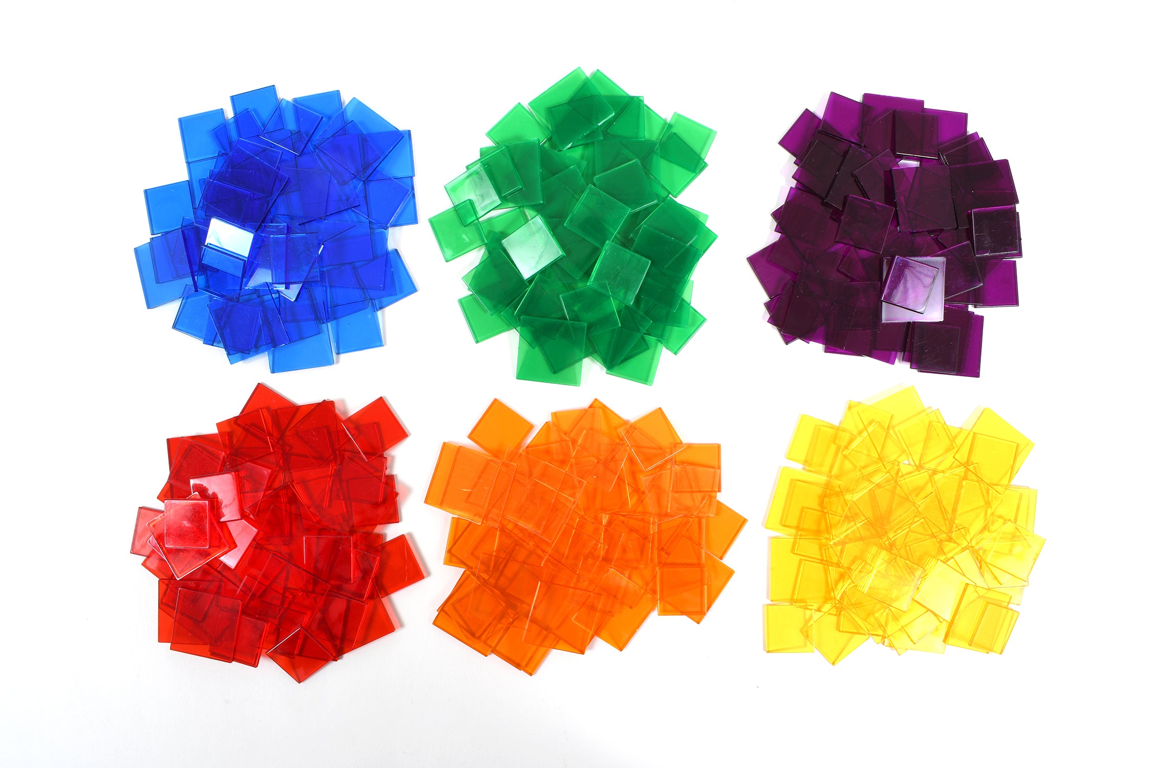 Transparent Tiles- Mini Jar - Set of 300