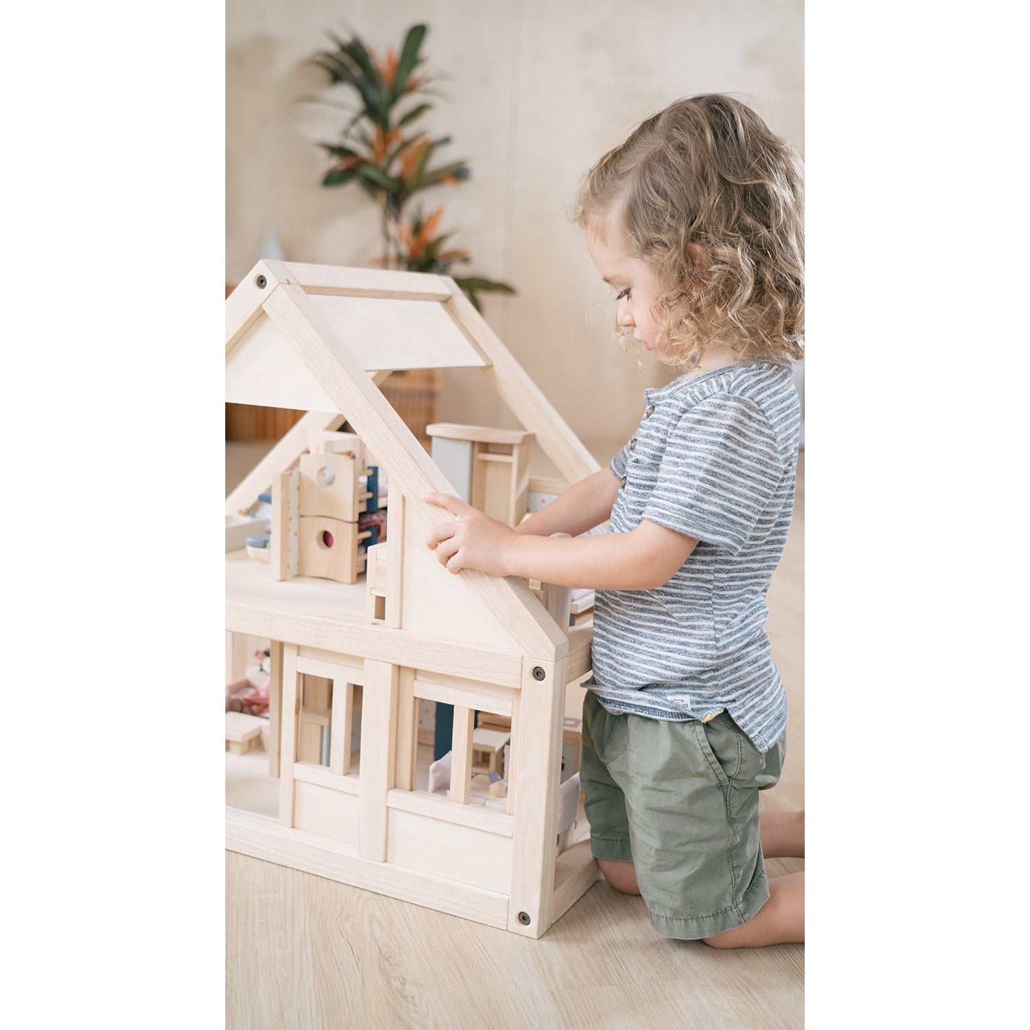 Wooden My First Dollhouse