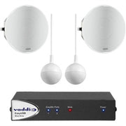 Vaddio EasyTALK USB Camera Audio Kit - Includes Two Conference Microphones, Two Speakers, and Mixer