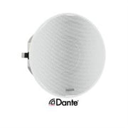 Vaddio EasyIP 2-way Ceiling Mountable, In-wall, Flush Mount, Recessed Mount Speaker - 25 W RMS - White - TAA Compliant