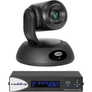 Vaddio RoboSHOT QUSB Video Conferencing System - PTZ Camera and USB Interface - Black