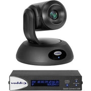 Vaddio RoboSHOT Elite Series 30E QUSB Video Conferencing System - Includes PTZ Camera and USB Interface - Black