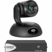Vaddio RoboSHOT 4K 12E HDBT PTZ Camera OneLINK HDMI Video Conferencing System - TAA Compliant - Black