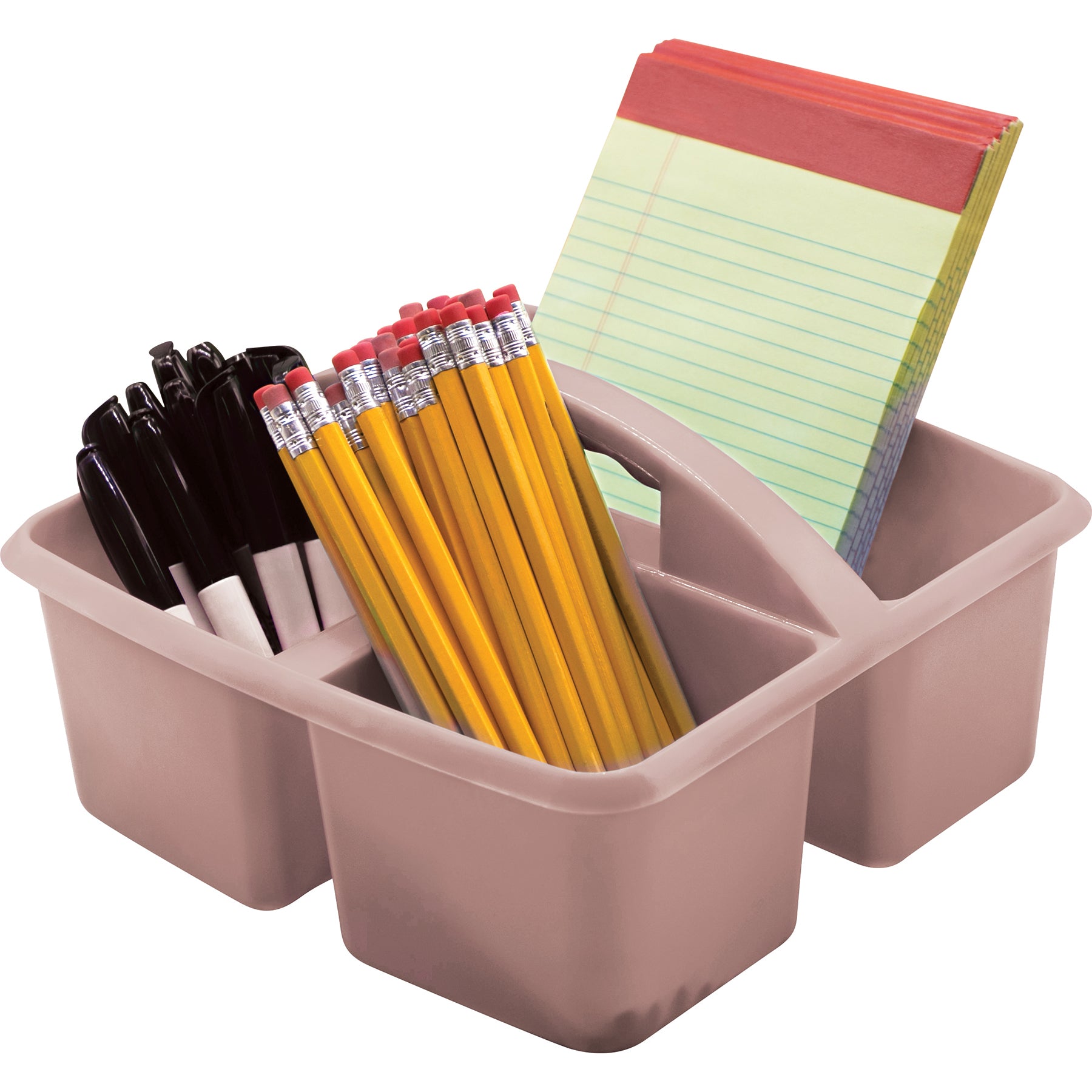 Plastic Storage Caddy, Light Mauve