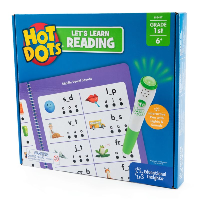 Hot Dots Let's Learn Reading - 1st Grade