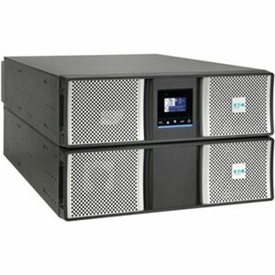 Eaton 9PX G2 6000VA 6000W 208/120V Online Double-Conversion UPS - Hardwired Input/Output, Cybersecure Network Card, Extended Run, 6U Rack/Tower