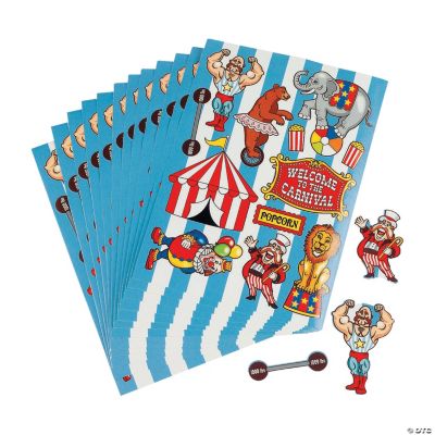 Carnival Make A Sticker - 12 Pieces