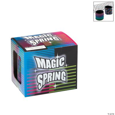 Metallic Multicolor Magic Springs - 12 Pieces
