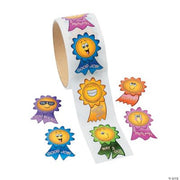 Motivational Smiley Face Stickers - 1 Piece