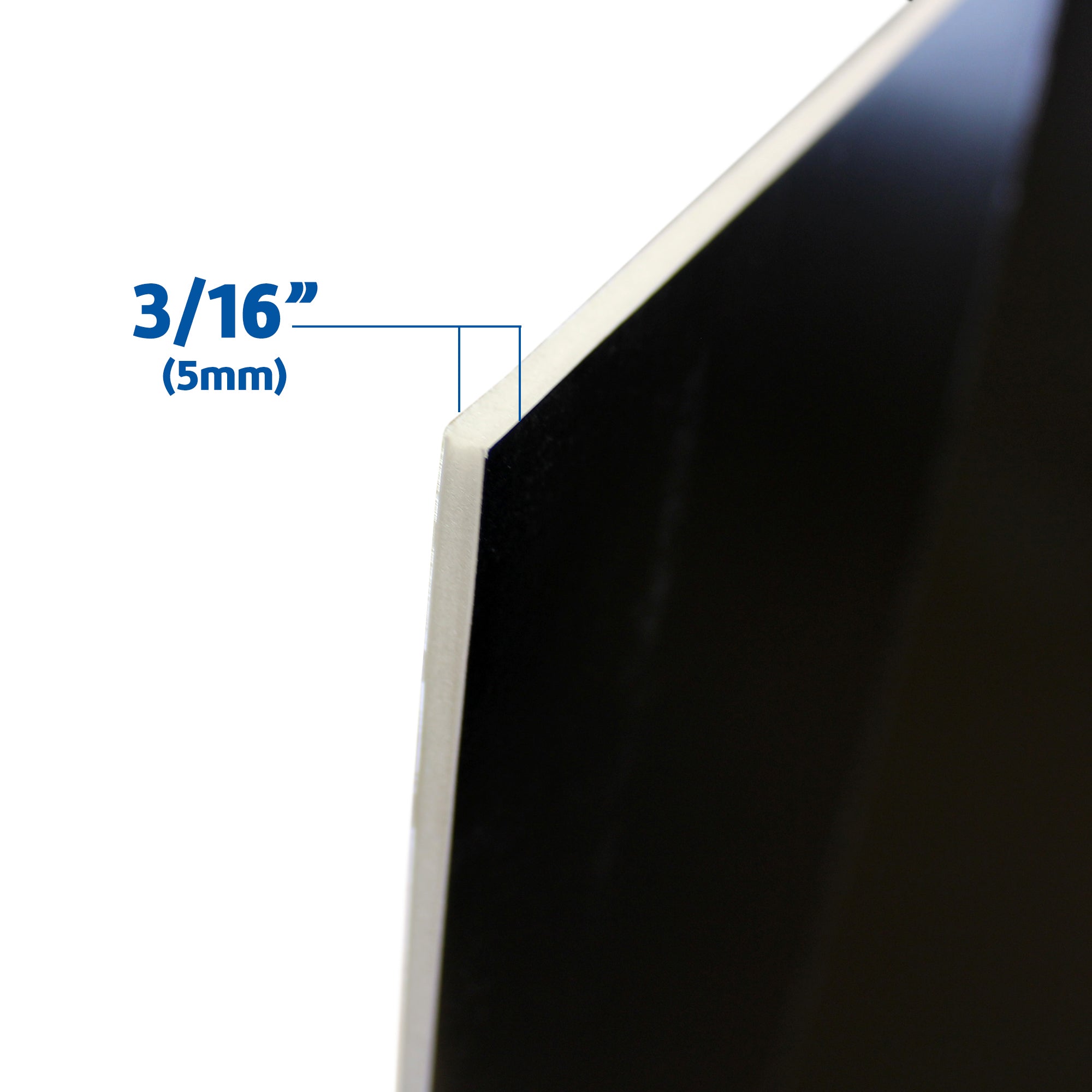 Foam Project Board, 36" x 48", Black, Pack of 3