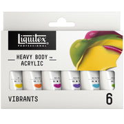 Heavy Body Color - Vibrant 6 x 22ml Set