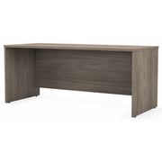 Bush Business Furniture Studio C 72W x 30D Office Desk in Modern Hickory - 71.02" Width x 29.37" Depth x 29.84" Height