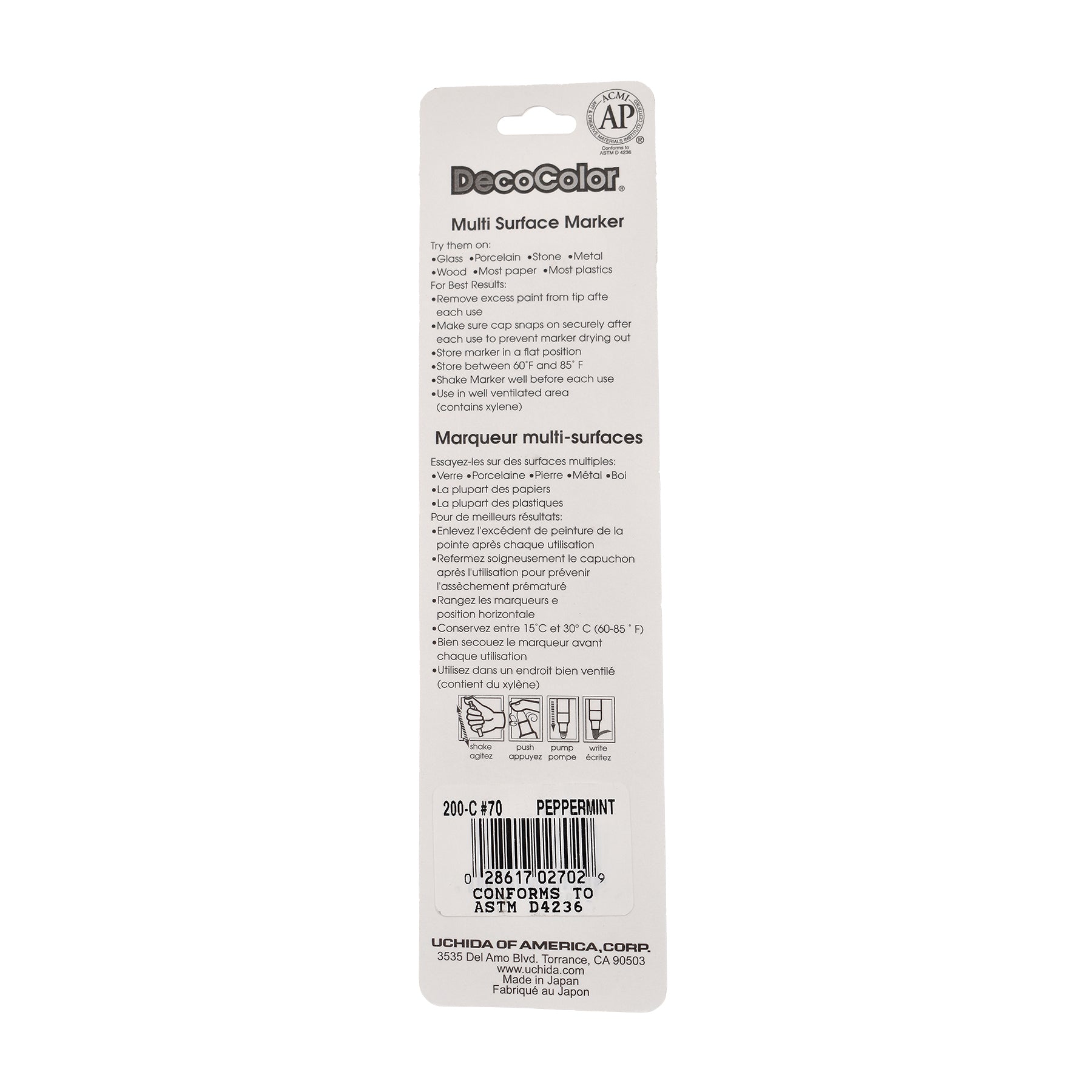 DecoColor® Paint Marker, Fine, 200-S, Peppermint #70