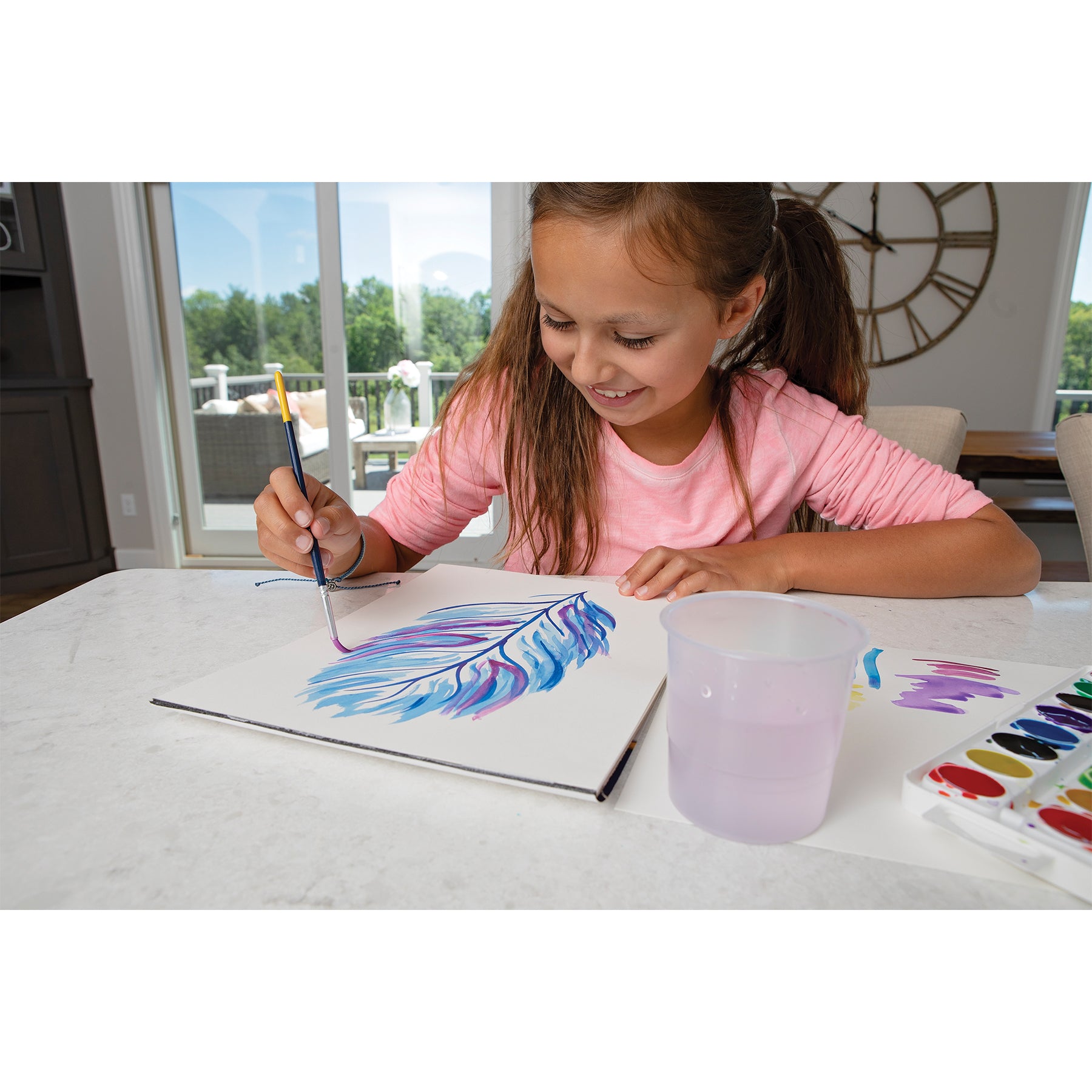 Watercolor Pad, 90 lb., 9" x 12", 12 Sheets