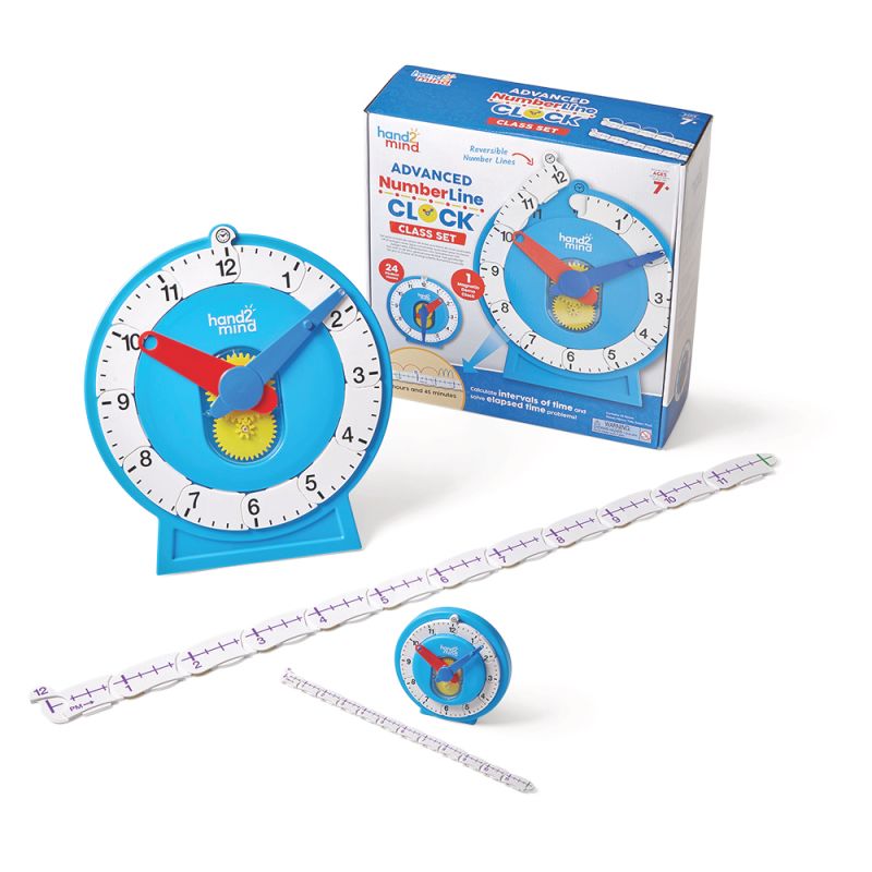 Clock, Number Line, Adv, Class Set