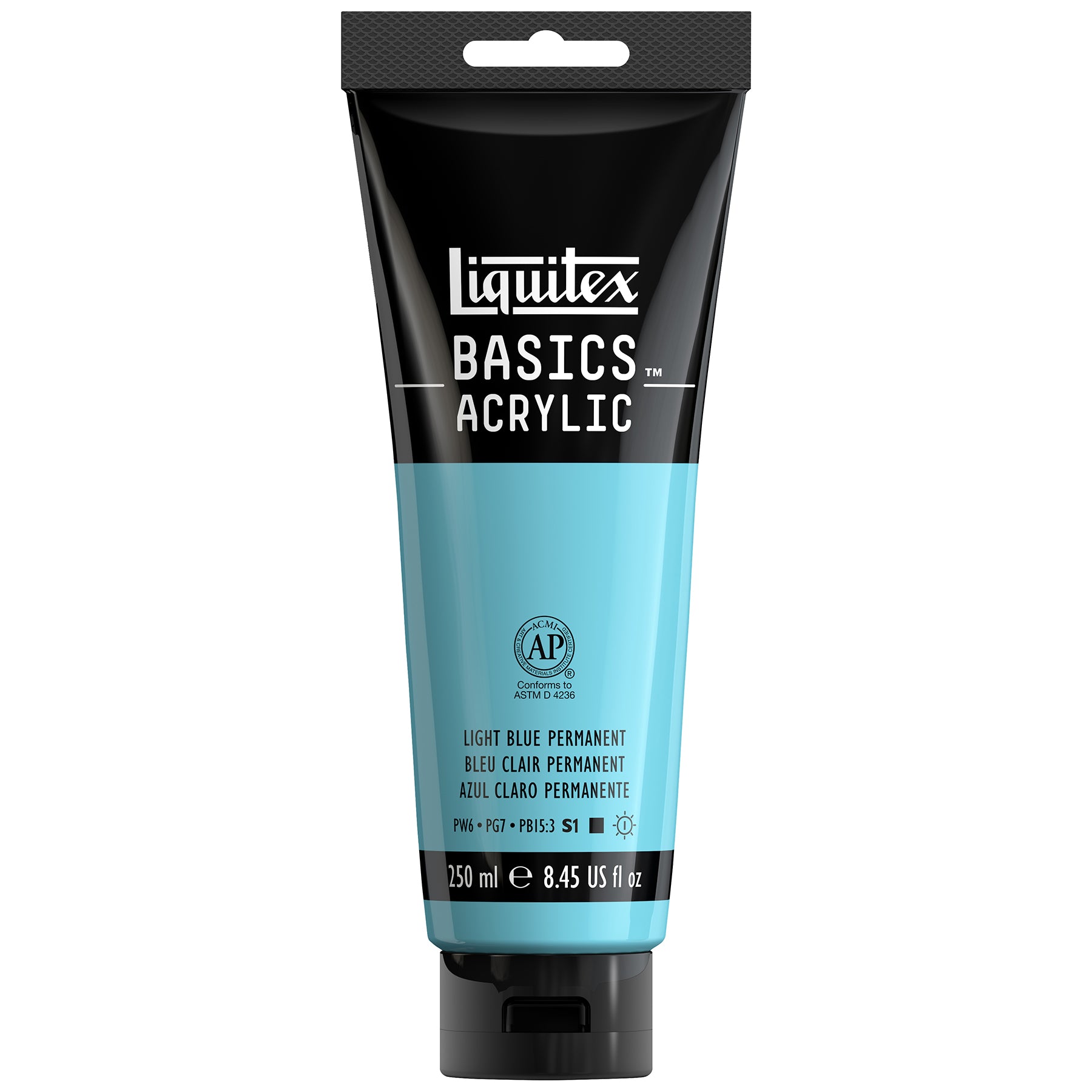LQ BASICS 250ml tube - Light Blue Permanent