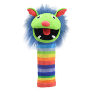 Eco Knitted Puppet: Rainbow